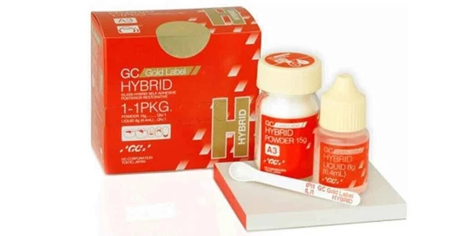 Dental GC Gold Label Hybrid GIC self-adhesive restorative Cement Free Shipping +