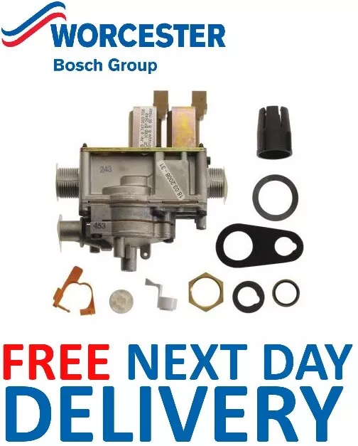 Worcester Bosch Greenstar CE427 Gaz Valve 8738717450 87470035080 Véritable Pièce