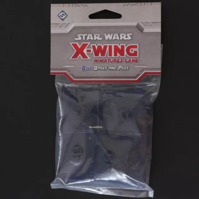 Fantasy Flight Games FFG0241 STAR WARS X-Wing Blue Bases and Pegs NEU OVP NEW