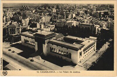 CPA ak morocco casablanca-le palais de justice (125346)