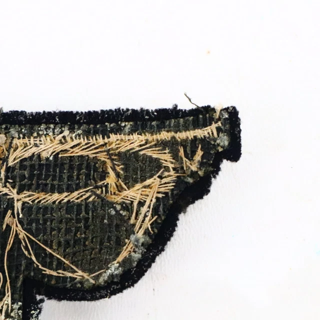 Pre WWII US Naval Academy Bullion Bugle Patch 7