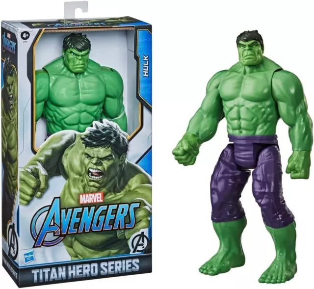 Hulk Action Figure 30cm - Titan Hero Series Blast Gear Deluxe - 4+ Years