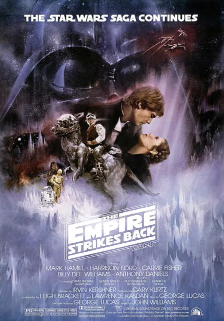 STAR WARS - Das Imperium schlägt zurück Movie Film (1980) POSTER Plakat #258