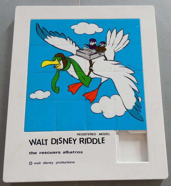 Jeu taquin pouss-pouss Schtroumpfs Riddle Peyo An 1976 - Collection