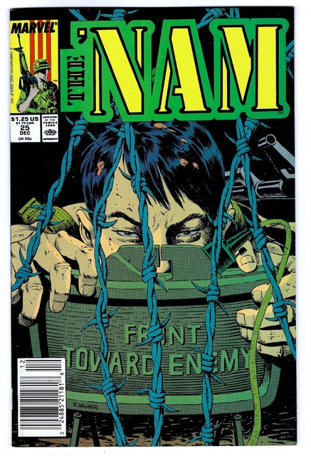 THE 'NAM #25 in VF/NM conditrion a 1988 Marvel war comic