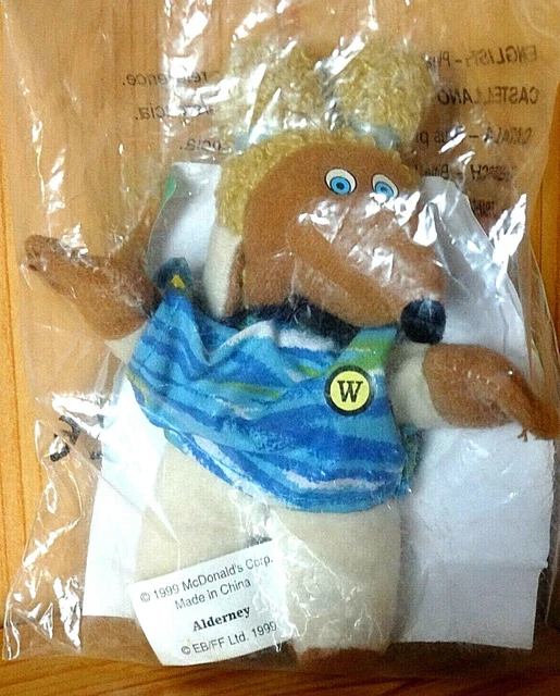 ALDERNEY ~ The Wombles ~ McDonald's ~ Soft Toy ~ NEW IN PACKET