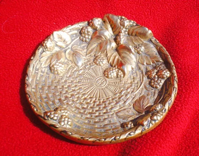 Jugendstil   Visitenkartenschale  Schmuckablage  Bronze  France  1900 - 1915
