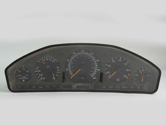 1998 Mercedes Benz Sl Class R129 Speedometer Instrument Cluster Panel Mph Oem