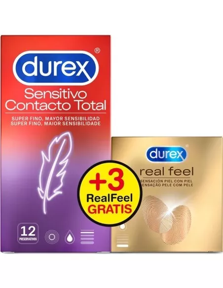 Pack Contacto Total 12 ud y Real Feel 3u ud