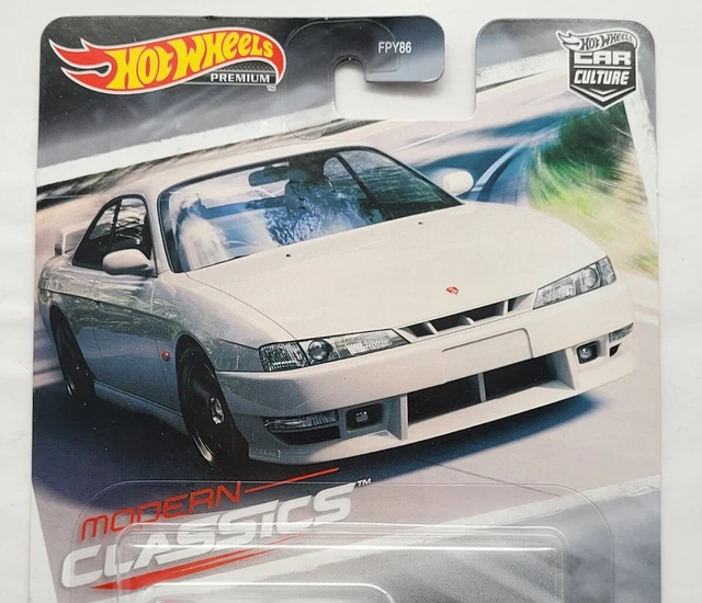 Premium Hot Wheels Nissan Silvia S14 White Modern Classics Car Culture Top-Ovp