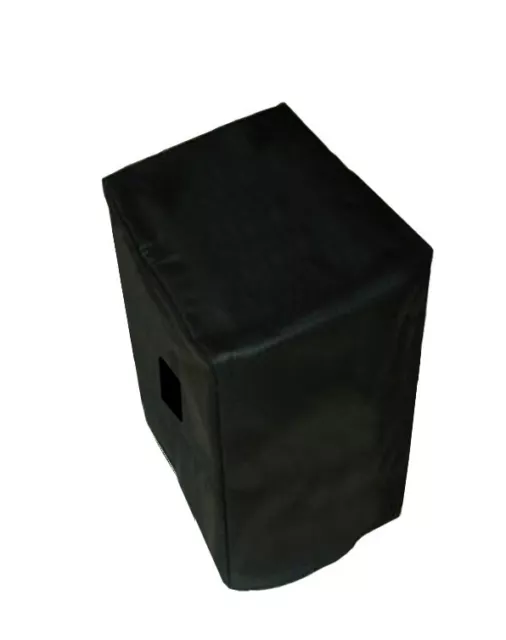 Black Vinyl Cover for a Peavey SP 2 2-Way 15" Speaker Cab - 32" H w/Piping