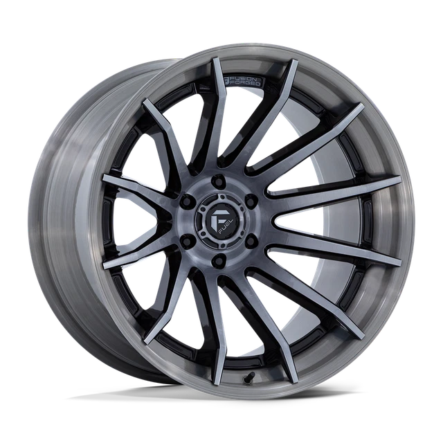 22 INCH BLACK Wheels Rims Fuel Burn 22x12" 6x5.5 GMC Sierra 1500