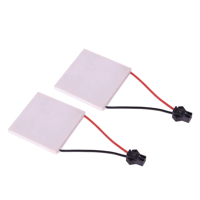 2 piezas Ventilador de chimenea Assy Motor Generador Hoja Estufa Quemador Calentador Parte/4x4cm vb