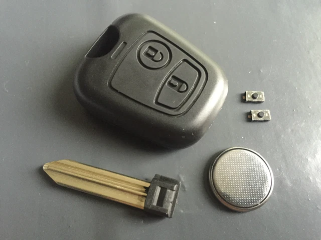 Key Shell Conversion Kit – Fits Peugeot 207, 307, 3008, 5008, 807, Partner, Expert & Citroen C2/C3/C4/C8