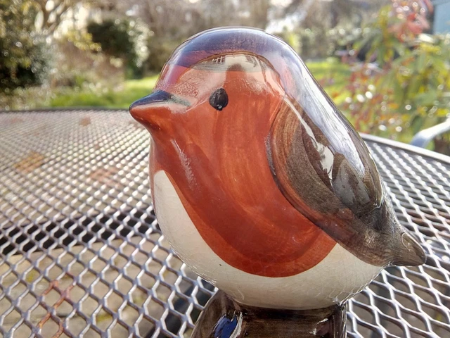Rye Rye Robin VINTAGE RYE POTTERY Model Of A Robin David Sharp £25.99 - PicClick UK