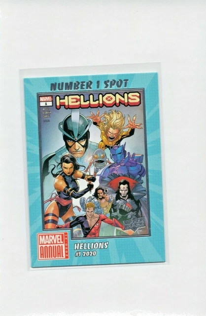 2020-21 Mint Upper Deck Marvel Annual Number One Spot N1S-10 Hellions
