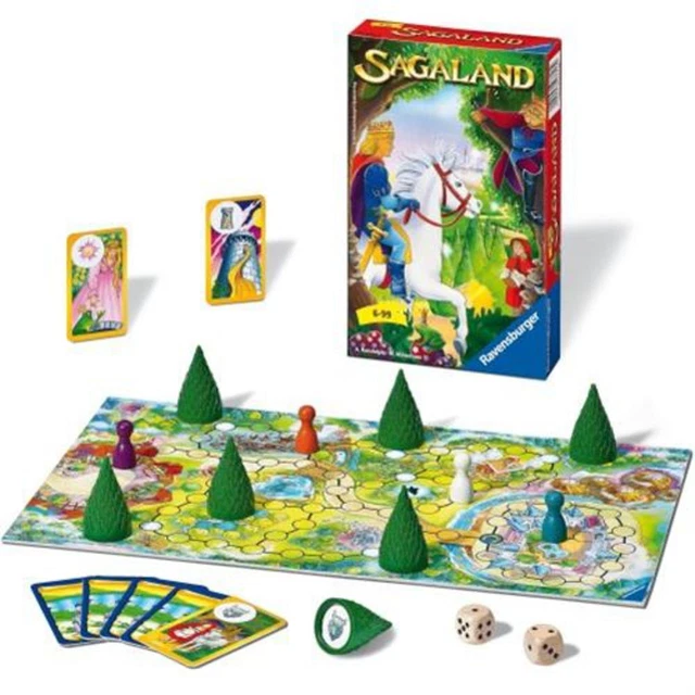 Ravensburger, Sagaland, Brettspiel, Gesellschaftsspiel, Kinderspiel, NEU