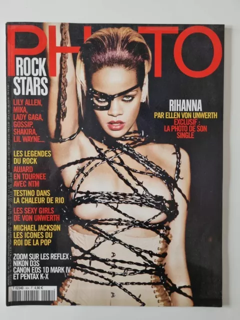 PHOTO FRENCH MAGAZINE #464 novembre 2009 Rihanna cover