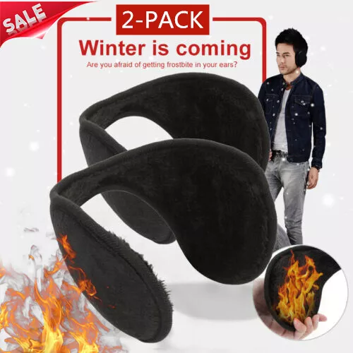 Ear Muffs Winter Ear warmers Fleece Earwarmer Mens Womens Behind the Head Band