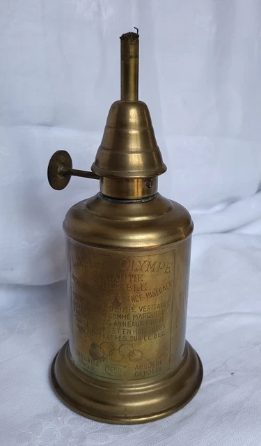 Lampe Ancienne En Linton Olympe Style Pigeon - XIXème Siècle