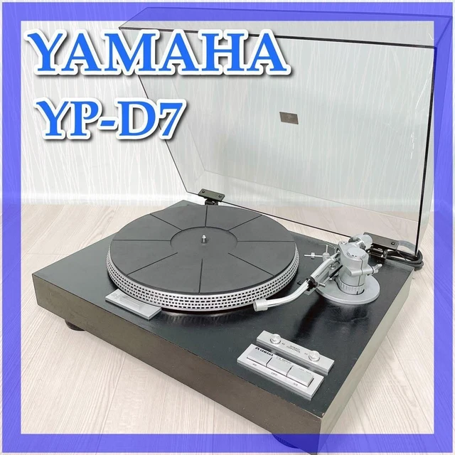 YAMAHA YP-D7 DIRECT-DRIVE Turntable with Full Manual Control 