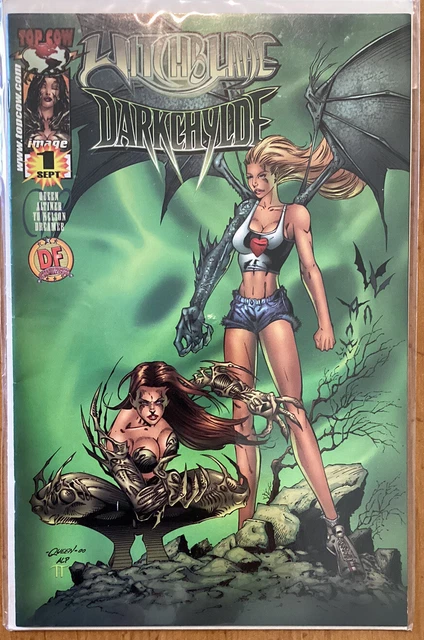 WITCHBLADE / DARKCHYLDE #1 DYNAMIC FORCES VARIANT LTD #/5000 w/COA IMAGE COMICS