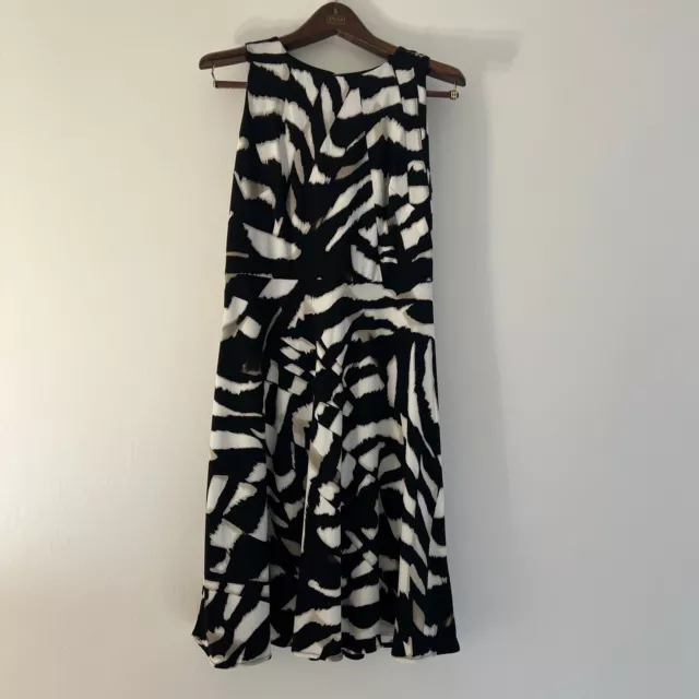 DKNY Abstract Print-Jersey Fit-&-Flare Dress 2