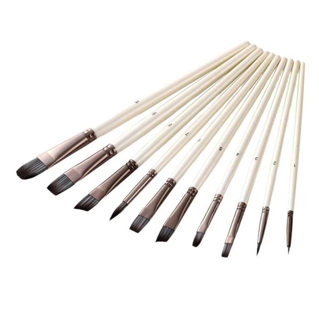 Pennelli Per Verniciature Set Pennello Per Capelli In Nylon Pennello Acrilico
