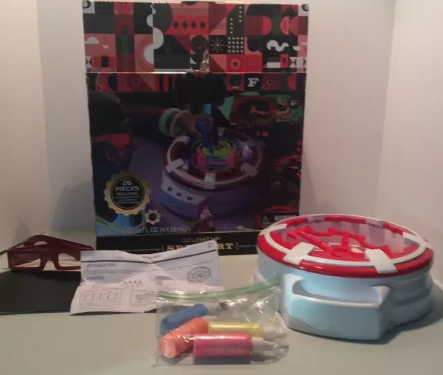 Toys to Grow On Motorized Spin Art Center-Paint-Fun-Game-Ages 3+