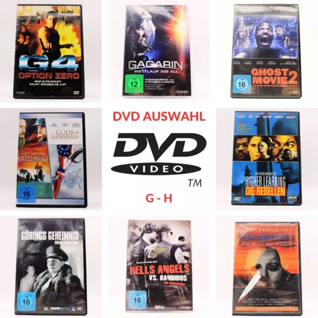 DVD Film | Anfangsbuchstabe "G" bis "H" DVD Auswahl | Halloween, Heat, Hulk