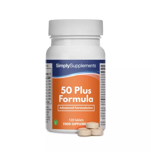 Formula 50 Plus con Vitamina C - 120 Comprimidos - Suplemento de calidad