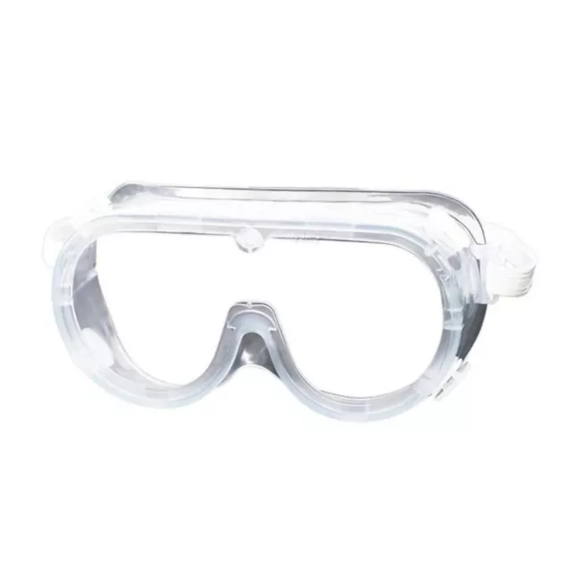 Gafas De Seguridad Protección Contra El Polvo Protector Diadema Elástica Transparente Anti Niebla 2