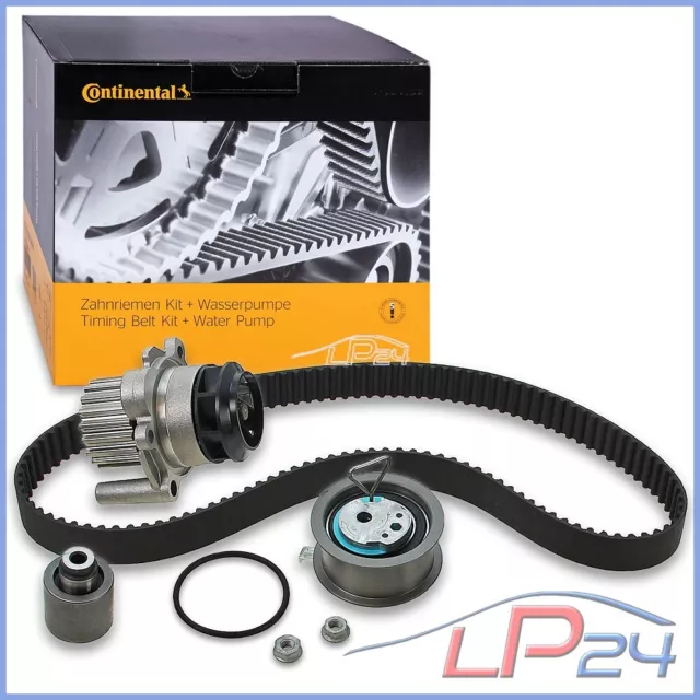 Contitech Kit De Distribution + Pompe Eau Pour Vw Polo 9N 1.4 1.9 Tdi