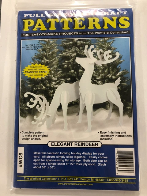 FULL SIZE WOODCRAFT Patterns Christmas $21.14 - PicClick CA