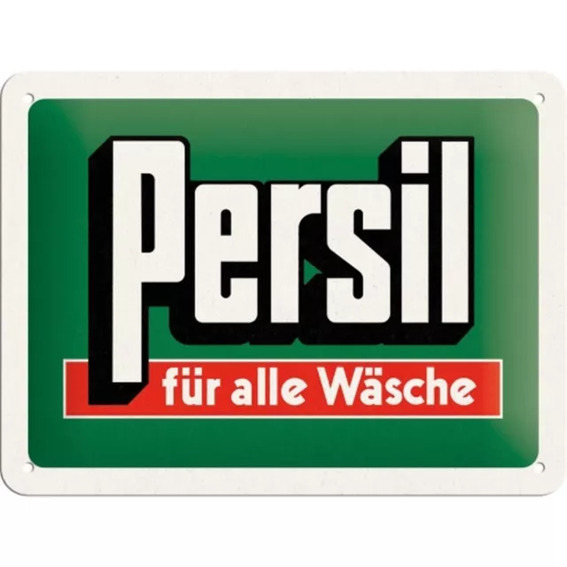 Nostalgic-Art - Retro Blechschild Metallschild 15x20 cm - Persil