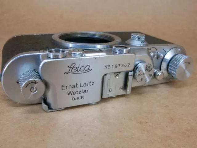 Cuerpo cromado brillante Leitz Leica III 1934