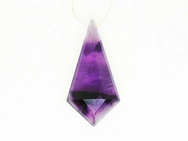 Forme fantaisie améthyste pierre gemme facettes cabochon améthyste...