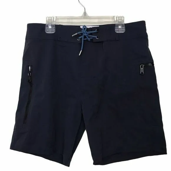 Everest Isles Navy Blue Mayol Swim Shorts $235 NWT Small