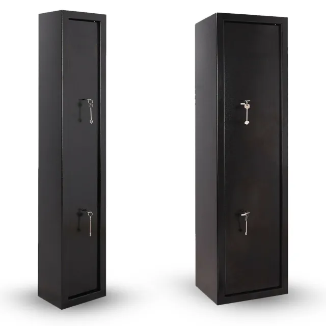 3 Or 6 Gun Cabinet Lockable Safe Rifle Firearm Steel BS7558/92 Police Approved