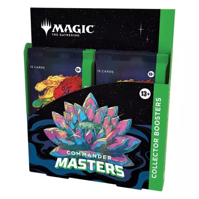 MTG Magic the Gathering: Commander Masters Collector's Booster Box