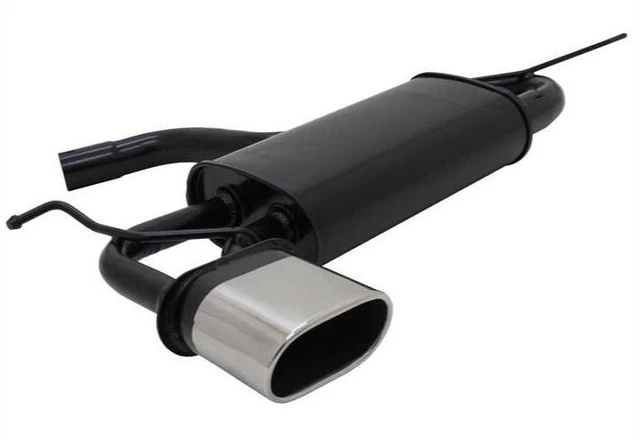 NOVUS Gruppo Scarico Sportivo N ESD 75x135mm Ovale per Audi A3 8P/per VW Golf 5 GTI