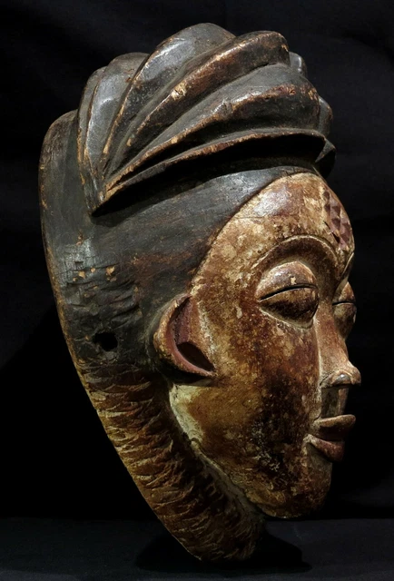 Old Puno Mask - Okuyi - Mukudji Society - Gabon 4