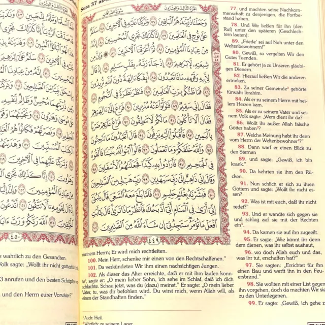 Der edle Quran auf Deutsch 17x24cm groß Übersetzung Koran Kuran Mushaf Bubenheim 2