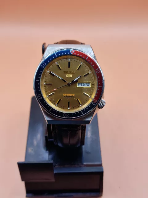 SEIKO 5 SPORTS 6309 836B PEPSI non lucido buon orologio vintage EUR 52,10 -  PicClick IT