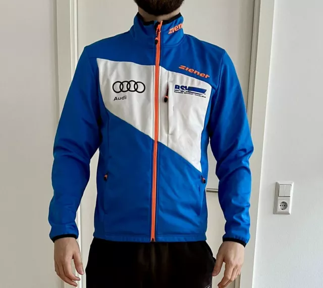 BSV Ski Team Skijacke - Unterziehjacke First Layer M 50 Ziener Design DSV Audi