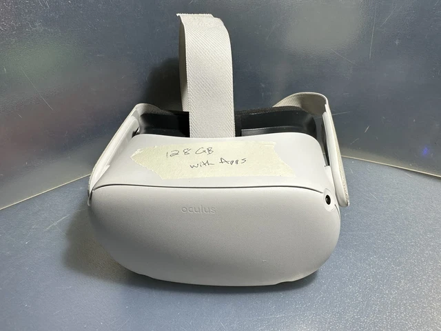 Meta Oculus Quest 2 128GB VR Headset Only - WITH APPS