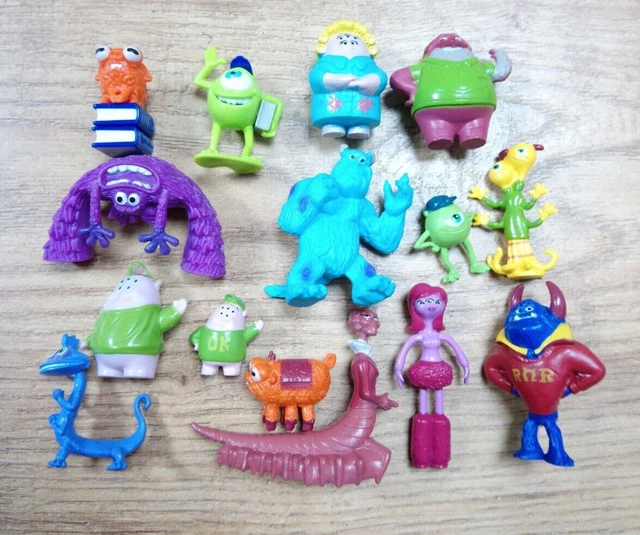 Mini Monsters Incursion DISNEY PIXAR MONSTERS Inc University Mini Micro Figures Playset Cake ...