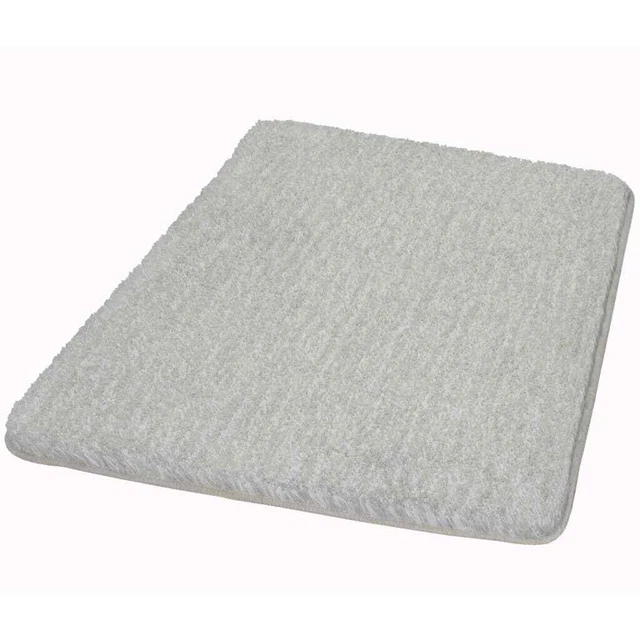 Kleine Wolke Tappeto per Toilette Seattle 55x50 cm Grigio Chiaro