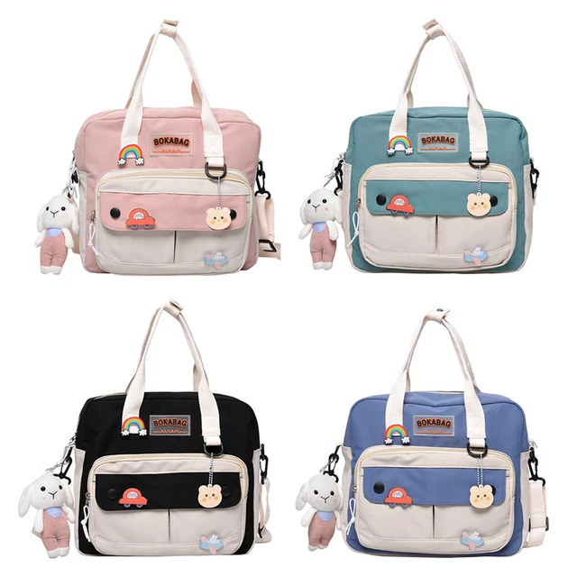KAWAII JAPANESE SCHOOL Bag Students Girl Travel Handheld Shoulder Crossbody Bag EUR 16,02