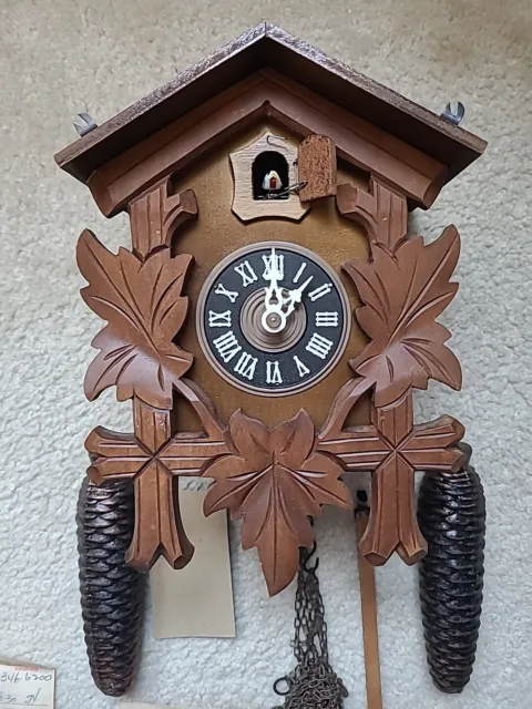 Vintage German Black Forest made Schatz 8 Day Cuckoo Clock (Original Documents)